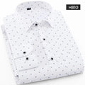 Camisa xadrez manga longa dos homens, vestido slim fit, marca de roupa masculina, primavera, verão, M-5XL