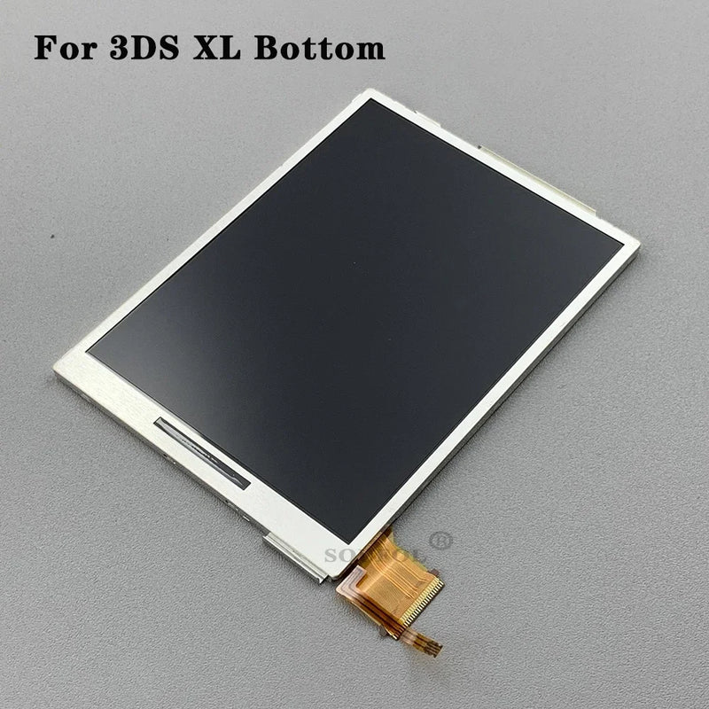 Nova tela lcd para nintend 3ds xl ll superior inferior display lcd acessórios de substituição