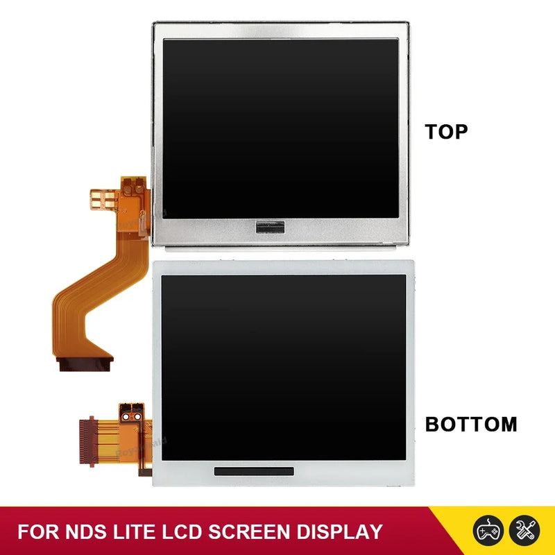 LCD Display Screen Digitizer Substituição para Nintendo, Game Console, Top, Superior, Inferior, Inferior, DS, Lite, DSL, NDSL