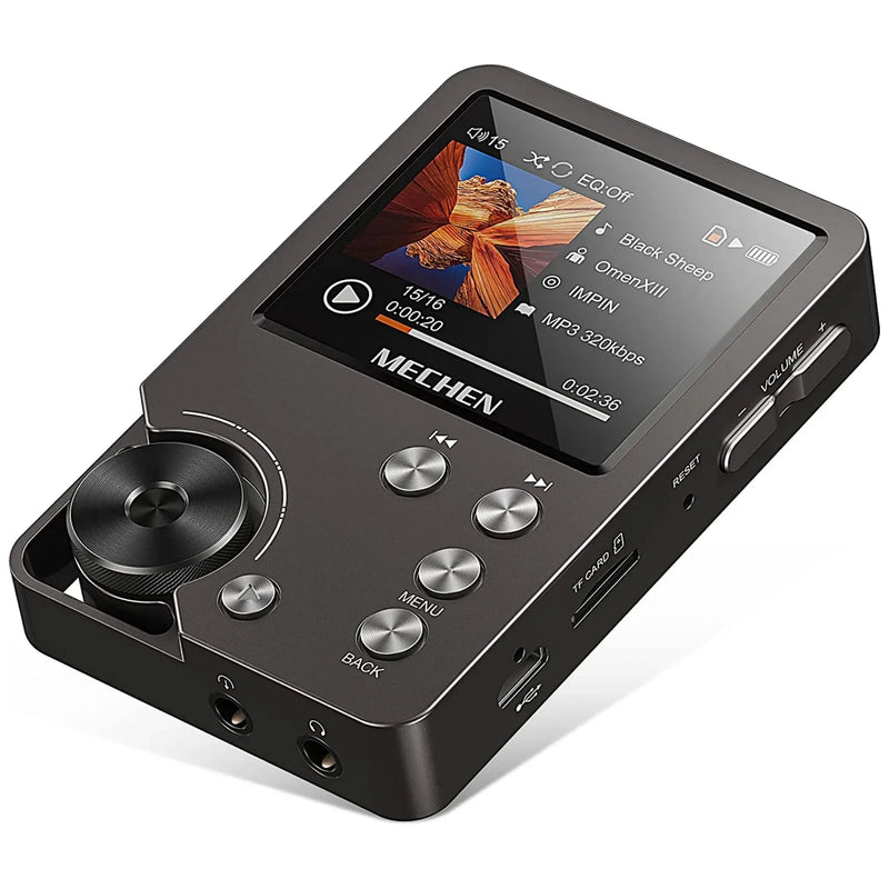 Lossless HiFi MP3 Player, MECHEN-M30, alta qualidade, 64GB Memory Card Support, 256GB