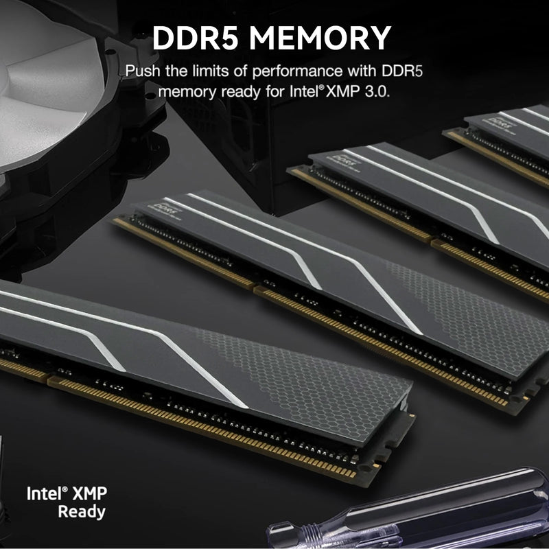 Ram ddr5 32gb (2x16gb) cl42 6000mhz, memória de computador para jogos diy de overclocking, compatível com intel xmp e amd expo, ram por micron