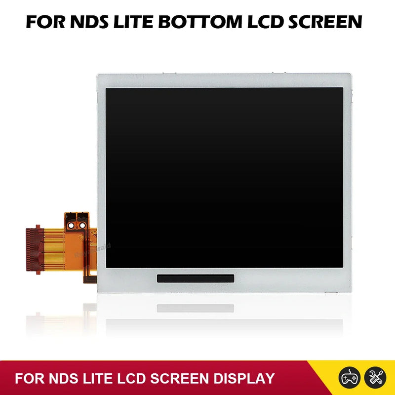 LCD Display Screen Digitizer Substituição para Nintendo, Game Console, Top, Superior, Inferior, Inferior, DS, Lite, DSL, NDSL