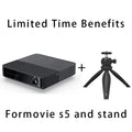 Formovie Fengmi S5 Projetor Laser 1080P FHD MEMC 1100ANSI Lumens Netflix Portátil Home Theater Ao Ar Livre Bluetooth Smart Beamer