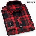 100% algodão camisa xadrez dos homens de flanela ajuste fino primavera outono masculino marca casual camisas de manga comprida macio confortável 4xl