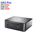 GK3V Mini PC Computador para jogos DIY Intel Alder Lake N100/N95 8GB 16GB 1TB NVMe Windows 11 Pro 4K HD VGA Win 11