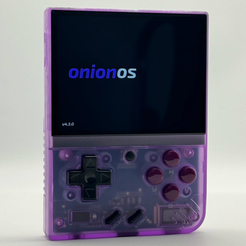 Consola de jogos MIYOO Mini Plus, versão pré-instalada, tela IPS de 3,5 ", compatível com Onion OS, 64GB e 128GB