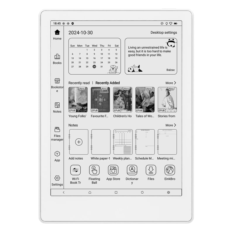 Meebook M8 7.8 "Android 14 Leitor de ebook э Ngaliyayzdemuden книга com google play store e atualização rápida 4G RAM 64GB ROM