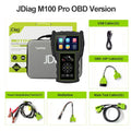 Jdiag m100 pro scanner de diagnóstico de motocicleta obd2 ferramenta de diagnóstico de falhas leitor de código de moto para bmw kawasaki yamaha suzuki ktm