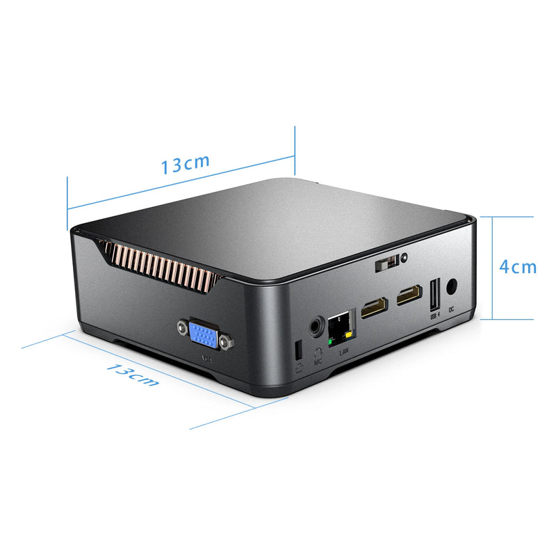 GK3V Mini PC Computador para jogos DIY Intel Alder Lake N100/N95 8GB 16GB 1TB NVMe Windows 11 Pro 4K HD VGA Win 11