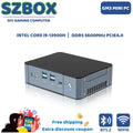 Szbox gm3 mini pc processador intel i9 i9-13900H ram 16gb ddr5 5600mhz 512g ssd nvme pcie4.0 wifi6 bt5.2 win11 computador para jogos diy