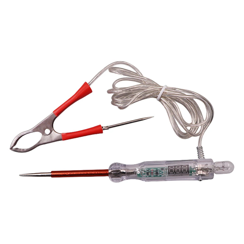 Circuito Automotivo Tester, Auto Light Probe Pen, Dual-Color LED Light, Caneta Teste Elétrico, Auto Circuito Repair Tools, 6V, 12V, 24V