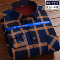 2025 outono inverno masculino manga longa camisa xadrez grosso quente casual camisas macias moda bussiness topos roupas tamanho grande 4xl